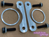1988-1992 Toyota Cressida Suspicious Garage MX83 to S14/S15/Z32/R32/R33/R34 Brake Caliper Adapters